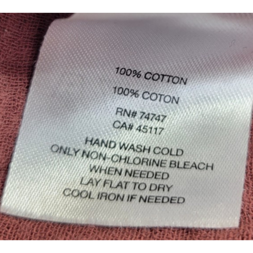 Natural Reflections Bomber Jacket Women's Sz Medium Brownish Red Crinkle Cropped - Picture 10 of 10